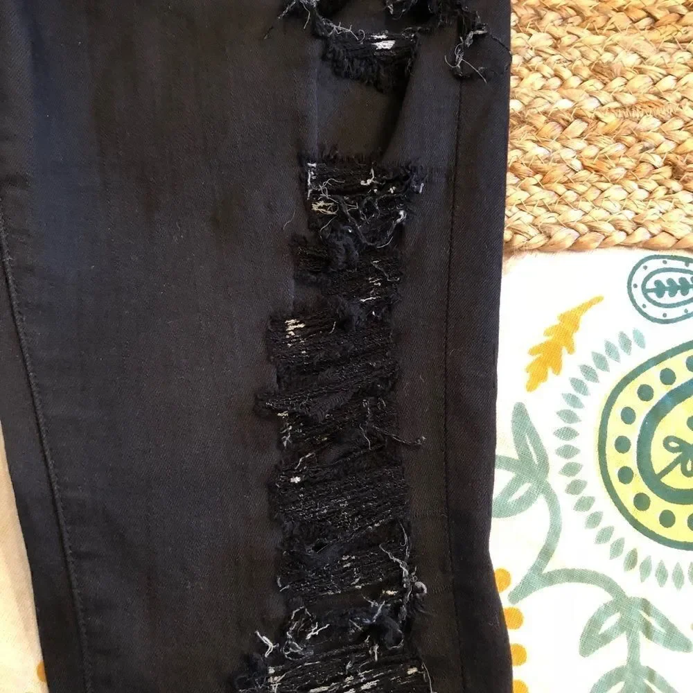 NWOT Frame Denim Le Color Rip Skinny Jeans 30